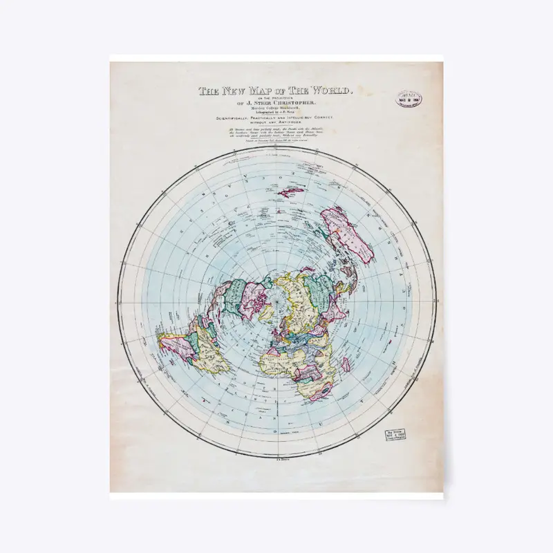 Joseph Steer Christopher 1885 Map