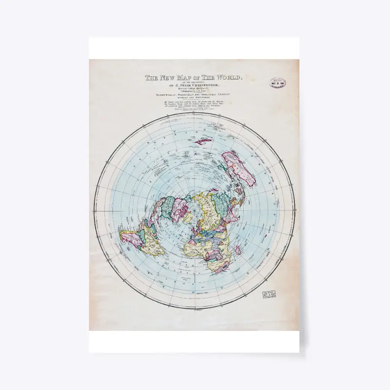 Joseph Steer Christopher 1885 Map