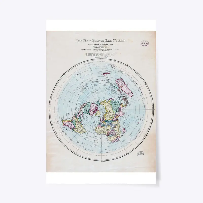 Joseph Steer Christopher 1885 Map